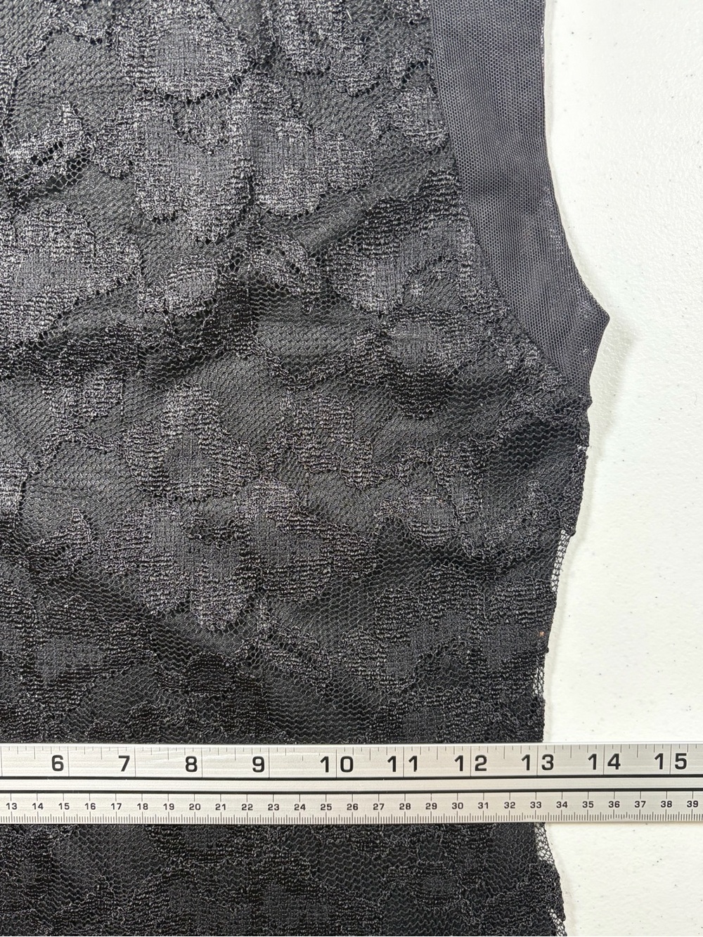 Black Lace Midi Sheath Dress (3/4) - Picture 6 of 10